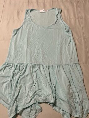 Infinity Raine Light Blue Sleeveless Tank